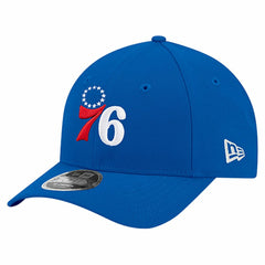 New Era Philadelphia 76ers 9FORTY Stock M-Crown Adjustable Hat Royal