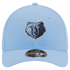 New Era Memphis Grizzlies 9FORTY Stock M-Crown Adjustable Hat Light Blue