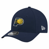 New Era Indiana Pacers 9FORTY Stock M-Crown Adjustable Hat Navy