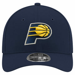 New Era Indiana Pacers 9FORTY Stock M-Crown Adjustable Hat Navy
