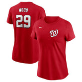 James Wood Washington Nationals Nike Women's Cooperstown Collection Fuse Name & Number T-Shirt Outlet
