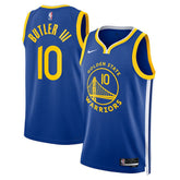 Nike Jimmy Butler Golden State Warriors Unisex Swingman Jersey Icon Editi- Royal