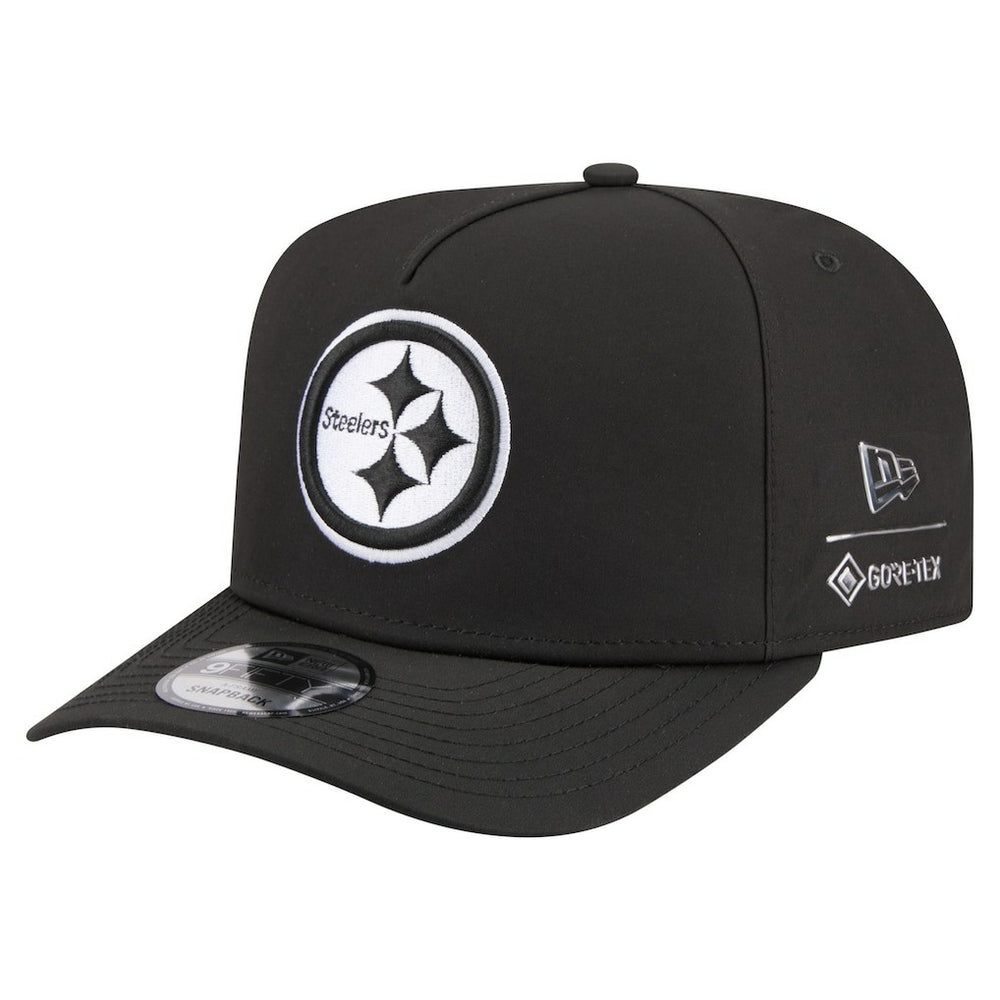 Pittsburgh Steelers New Era Gore-Tex A-Frame 9FIFTY Adjustable Hat - Black - NFL