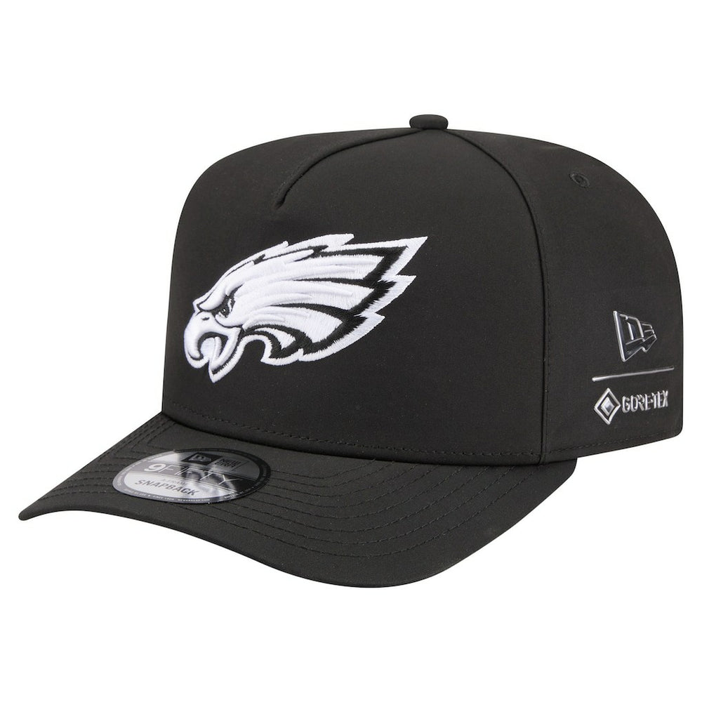 Philadelphia Eagles New Era Gore-Tex A-Frame 9FIFTY Adjustable Hat - Black - NFL