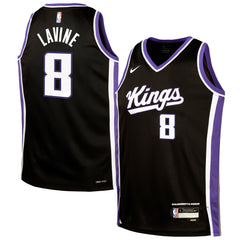 Nike Zach LaVine Sacramento Kings Youth Swingman Jersey Icon Edition Black