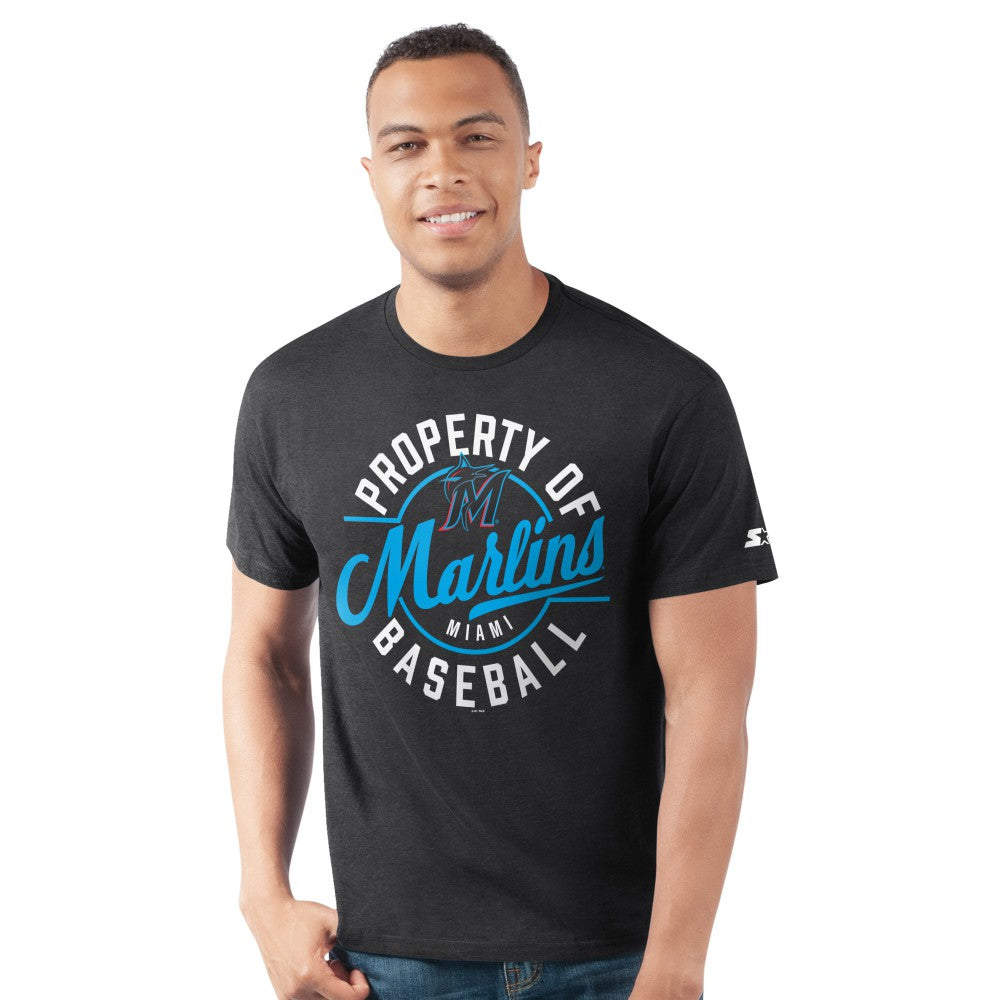 Miami Marlins Starter Prime Time Property Of T-Shirt for sale