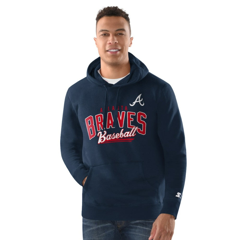 Atlanta Braves Starter Classic Pullover Hoodie Discount