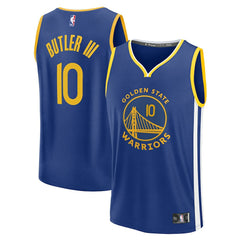 Fanatics Jimmy Butler III Golden State Warriors Fast Break Replica Player Jersey Icon Editi- Royal