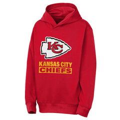 Kansas City Chiefs Outerstuff Youth Back to Basics Hoodie - Red - NFL