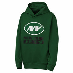 New York Jets Outerstuff Youth Back to Basics Hoodie - Green - NFL