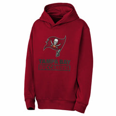 Tampa Bay Buccaneers Outerstuff Youth Back to Basics Hoodie - Red - NFL