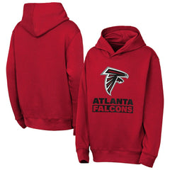 Atlanta Falcons Outerstuff Youth Back to Basics Hoodie - Red - NFL