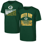 Green Bay Packers Outerstuff Youth Never Quit 2-Pack T-Shirt Set - Green - NFL