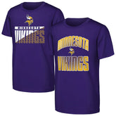 Minnesota Vikings Outerstuff Youth Never Quit 2-Pack T-Shirt Set - Purple - NFL