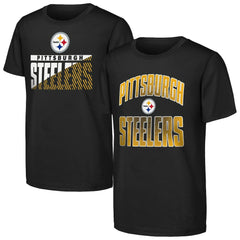 Pittsburgh Steelers Outerstuff Youth Never Quit 2-Pack T-Shirt Set - Black - NFL