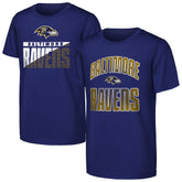 Baltimore Ravens Outerstuff Youth Never Quit 2-Pack T-Shirt Set - Purple - NFL