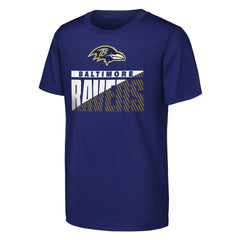 Baltimore Ravens Outerstuff Youth Never Quit 2-Pack T-Shirt Set - Purple - NFL