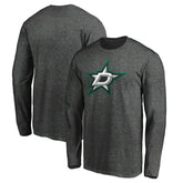 Dallas Stars Fanatics Logo Long Sleeve T-Shirt - Charcoal | Fanatics near me