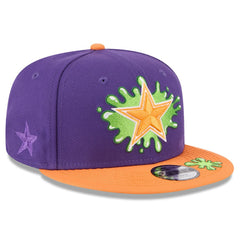 Dallas Cowboys New Era Youth Nickelodeon Slime 9FIFTY Snapback Hat - Purple/Orange - NFL