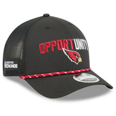 Arizona Cardinals New Era 2025 Inspire Change 9FORTY M-Crown Adjustable Hat - Black - NFL