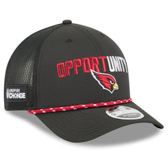 Arizona Cardinals New Era 2025 Inspire Change 9FORTY M-Crown Adjustable Hat - Black - NFL