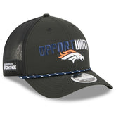 Denver Broncos New Era 2025 Inspire Change 9FORTY M-Crown Adjustable Hat - Black - NFL
