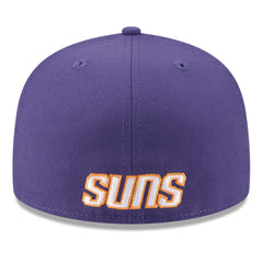 New Era Phoenix Suns 2025 NBA Tip Off Split Panel 59FIFTY Fitted Hat White/Purple