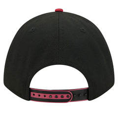 New Era Miami Heat 2025 NBA Tip Off M-Crown A-Frame 9FORTY Adjustable Hat White/Black