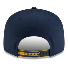 New Era Indiana Pacers 2025 NBA Tip Off Split Panel 9FIFTY Snapback Hat White/Navy