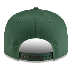 New Era Milwaukee Bucks 2025 NBA Tip Off Split Panel 9FIFTY Snapback Hat White/Hunter Green