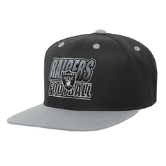 Las Vegas Raiders Outerstuff Youth Team Gradient Deadstock Snapback Hat - Black - NFL