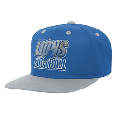 Detroit Lions Outerstuff Youth Team Gradient Deadstock Snapback Hat - Blue - NFL