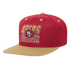 San Francisco 49ers Outerstuff Youth Team Gradient Deadstock Snapback Hat - Scarlet - NFL