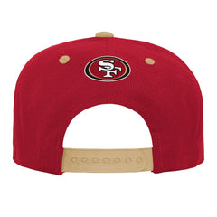 San Francisco 49ers Outerstuff Youth Team Gradient Deadstock Snapback Hat - Scarlet - NFL