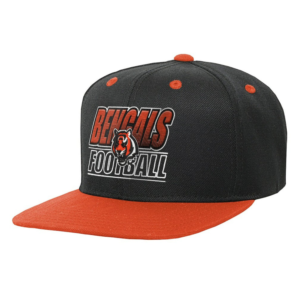 Cincinnati Bengals Outerstuff Youth Team Gradient Deadstock Snapback Hat - Black - NFL