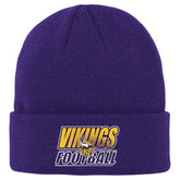 Minnesota Vikings Outerstuff Youth Team Gradient Cuffed Knit Hat - Purple - NFL