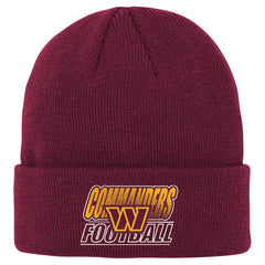 Washington Commanders Outerstuff Youth Team Gradient Cuffed Knit Hat - Burgundy - NFL