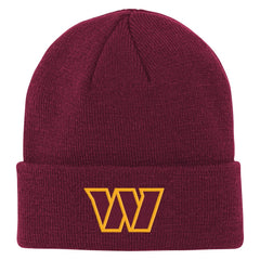 Washington Commanders Outerstuff Youth Team Gradient Cuffed Knit Hat - Burgundy - NFL