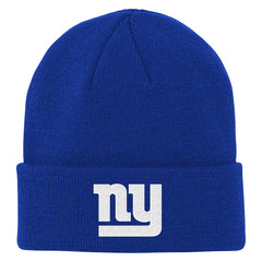 New York Giants Outerstuff Youth Team Gradient Cuffed Knit Hat - Royal - NFL