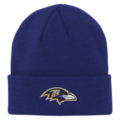 Baltimore Ravens Outerstuff Youth Team Gradient Cuffed Knit Hat - Purple - NFL