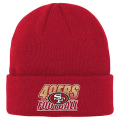 San Francisco 49ers Outerstuff Youth Team Gradient Cuffed Knit Hat - Scarlet - NFL