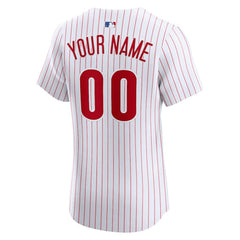 Philadelphia Phillies Nike Home Elite Custom Jersey Near Me