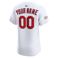 St. Louis Cardinals Nike Home Elite Sponsor Patch Custom Jersey Near Me