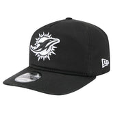 Miami Dolphins New Era 19TWENTY Adjustable Hat - Black/White - NFL