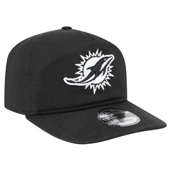 Miami Dolphins New Era 19TWENTY Adjustable Hat - Black/White - NFL