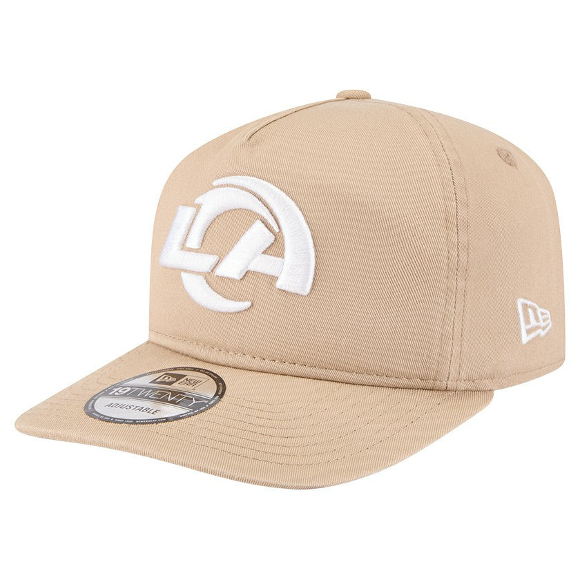 Los Angeles Rams New Era 19TWENTY Adjustable Hat - Tan - NFL