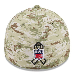 Philadelphia Eagles New Era 2025 Salute to Service 39THIRTY Flex Hat - Camo - NFL