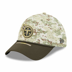 Tennessee Titans New Era 2025 Salute to Service 39THIRTY Flex Hat - Camo - NFL