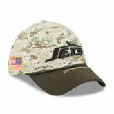 New York Jets New Era 2025 Salute to Service 39THIRTY Flex Hat - Camo - NFL