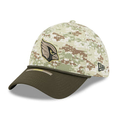 Arizona Cardinals New Era 2025 Salute to Service 39THIRTY Flex Hat - Camo - NFL